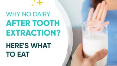 See why no dairy after tooth extraction What you should eat.